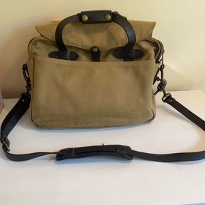 Filson rugged twill original briefcase